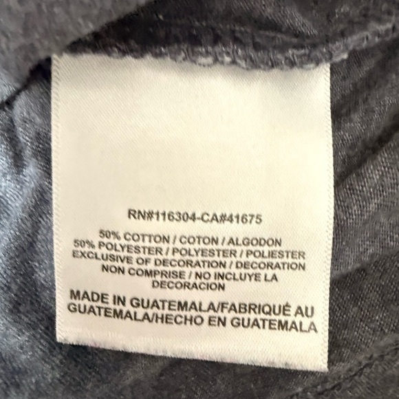 5/$25 - CONVERSE All Star Blue Tee for Women - Picture 4 of 7